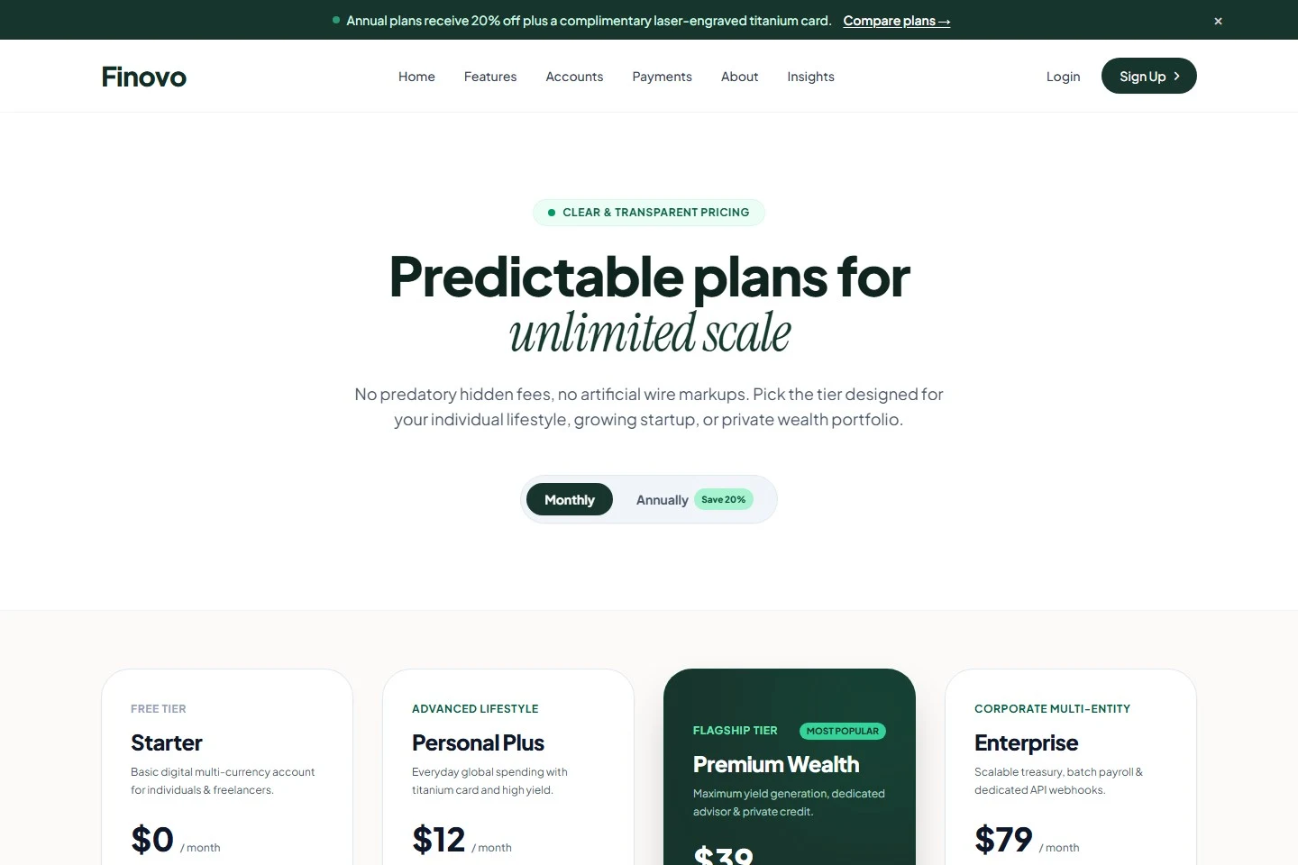 Pricing & Plans